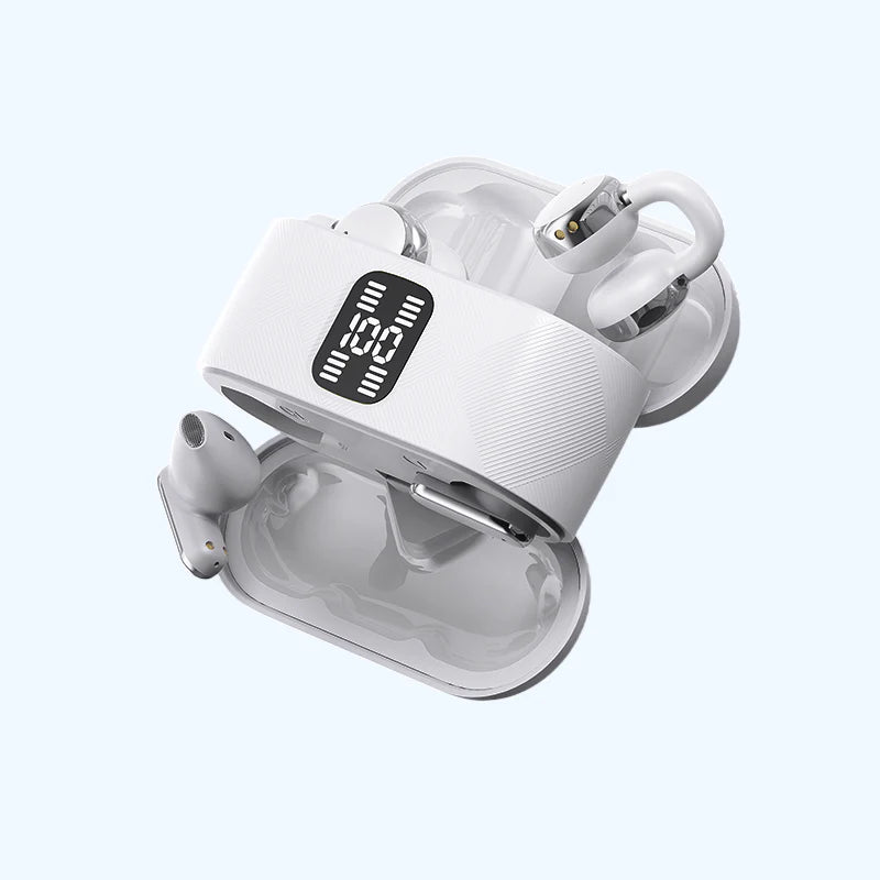 QuadBeat Pro Earbuds – Premium Wireless Audio with Smart LED Display